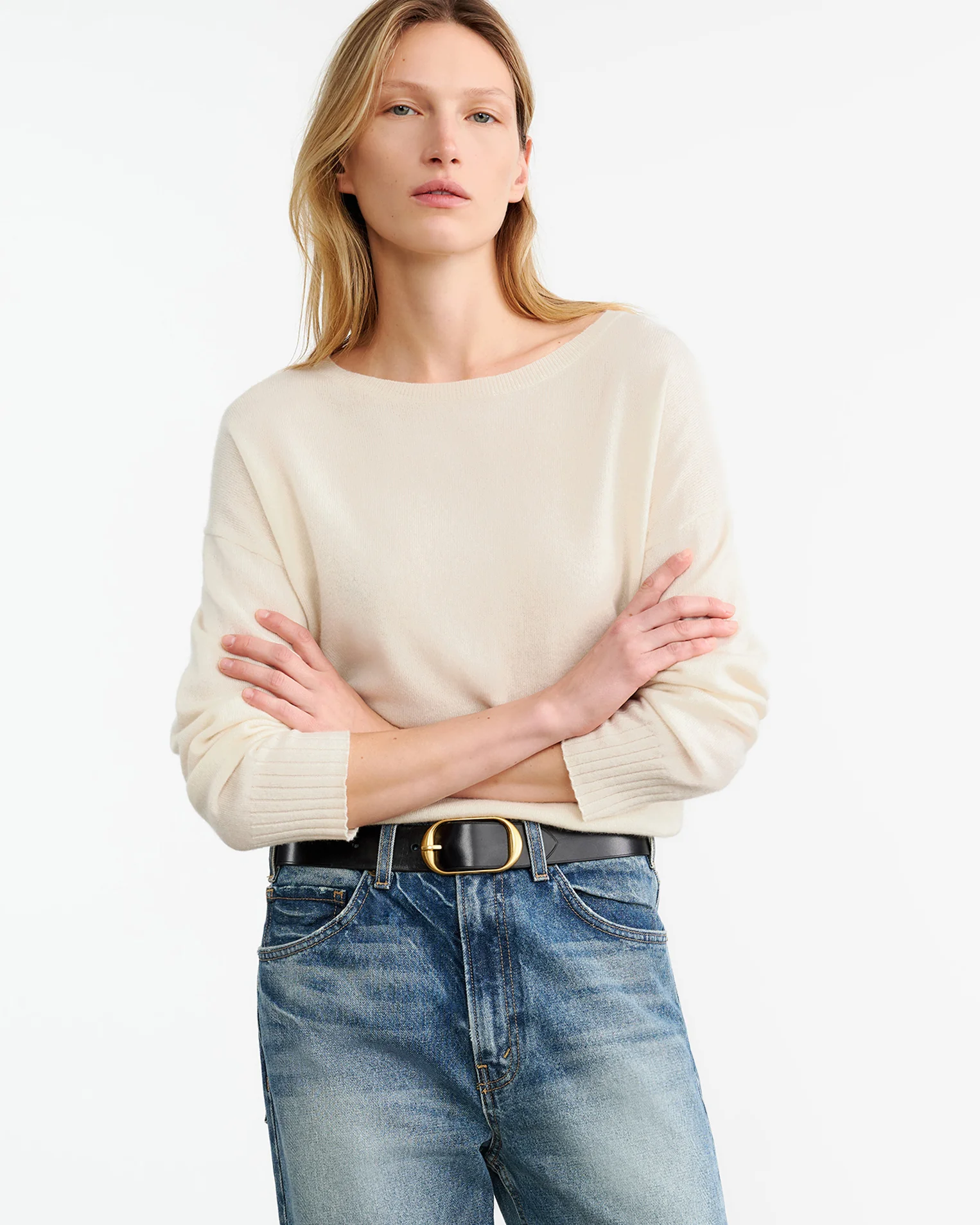 BOYFRIEND CASHMERE SWEATER - Image 3