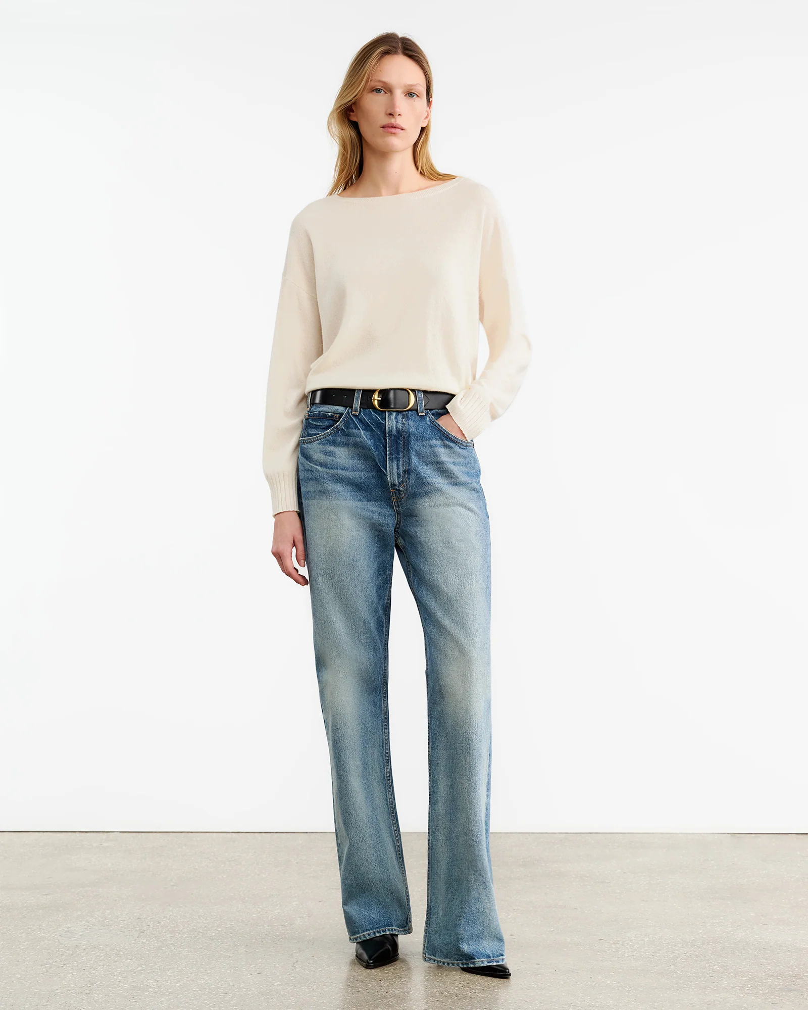 BOYFRIEND CASHMERE SWEATER - Image 4