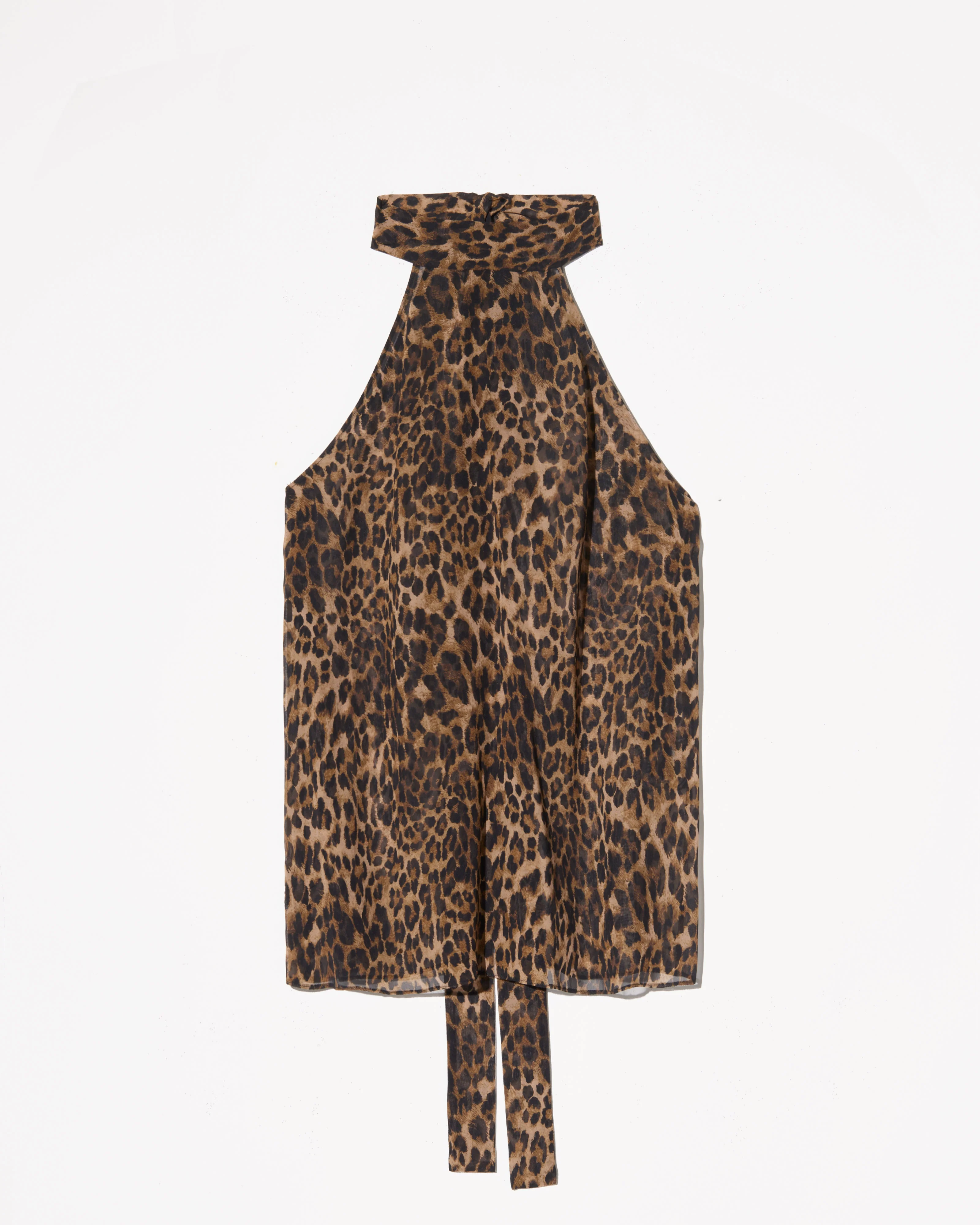 ALLA SILK HALTERNECK TOP - Image 6