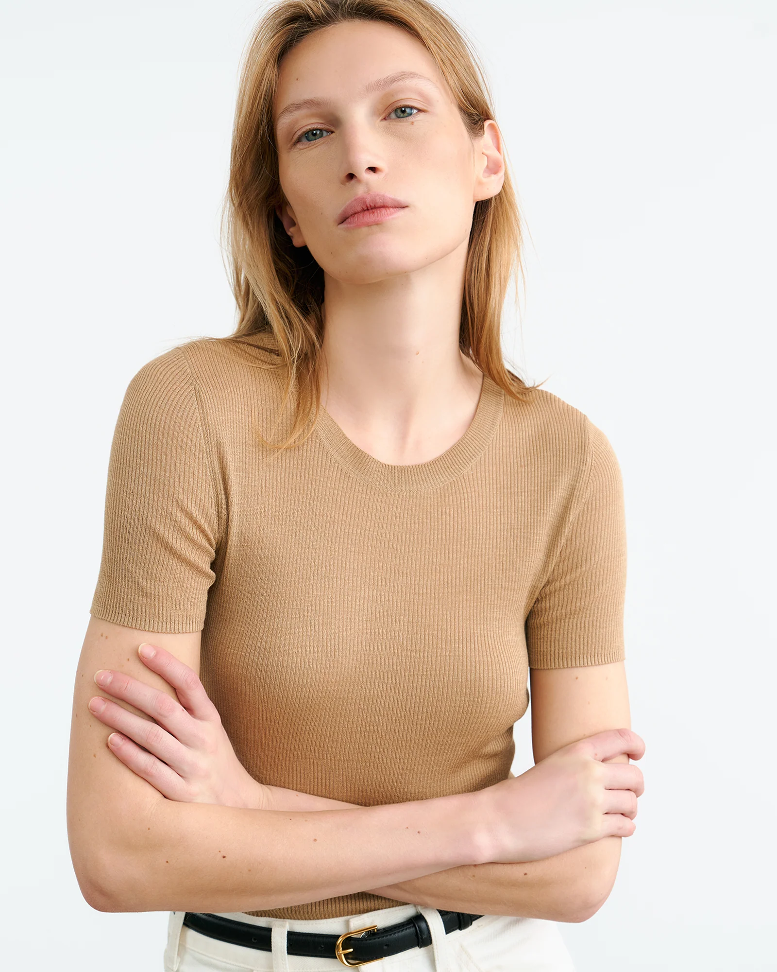 HETTIE SILK KNIT TEE - Image 19