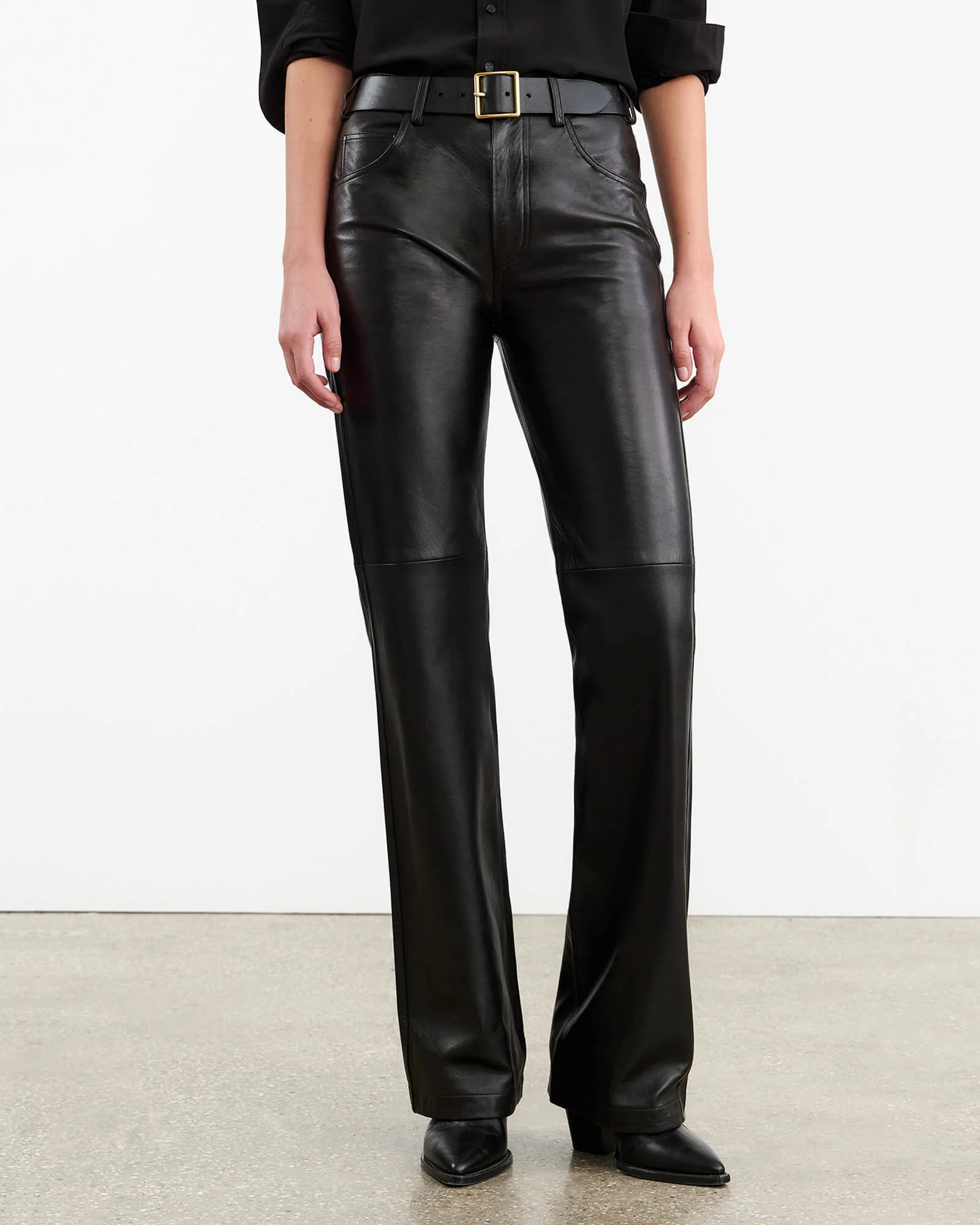 JOAN LEATHER PANT - Image 4