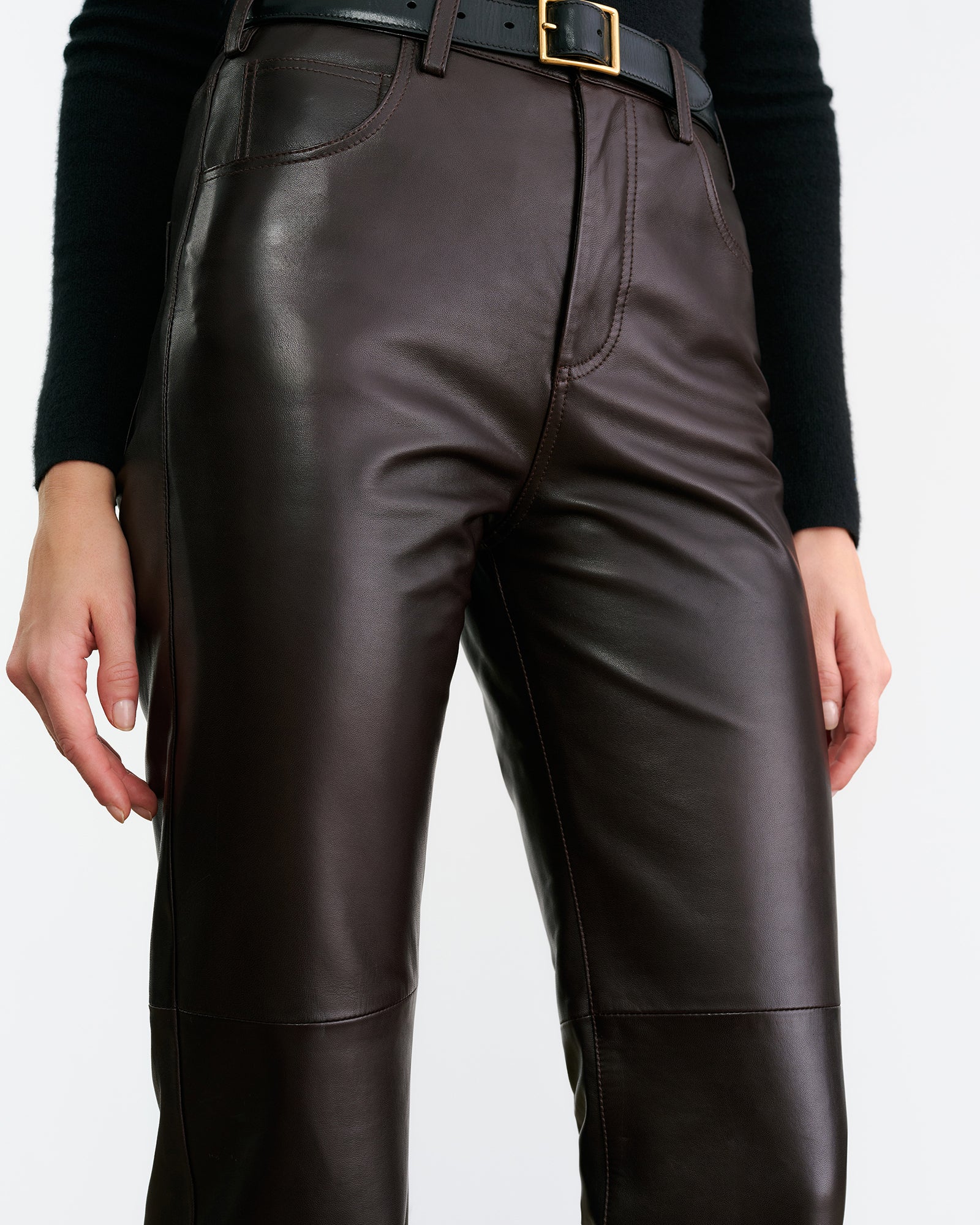 JOAN LEATHER PANT - Image 8