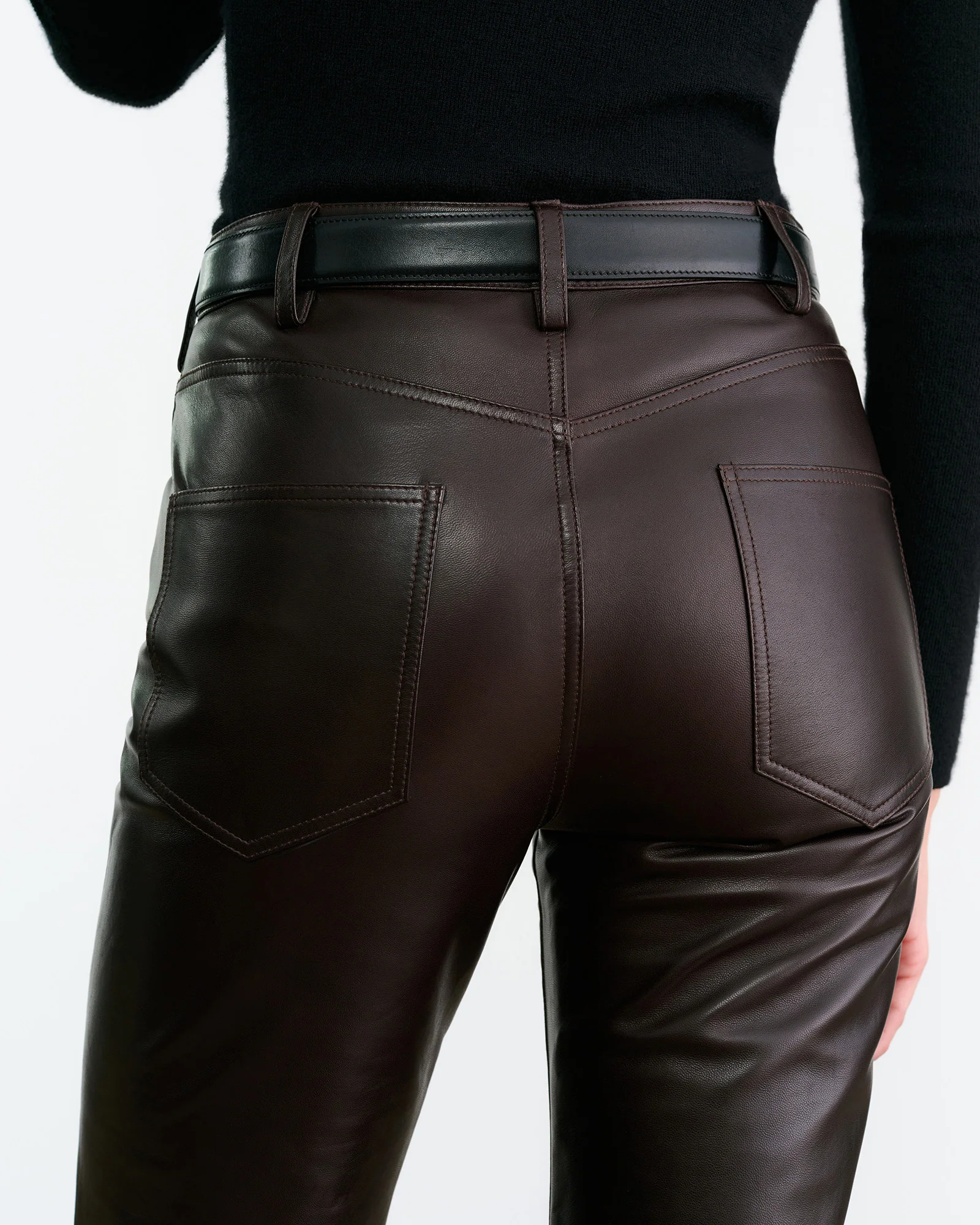 JOAN LEATHER PANT - Image 9