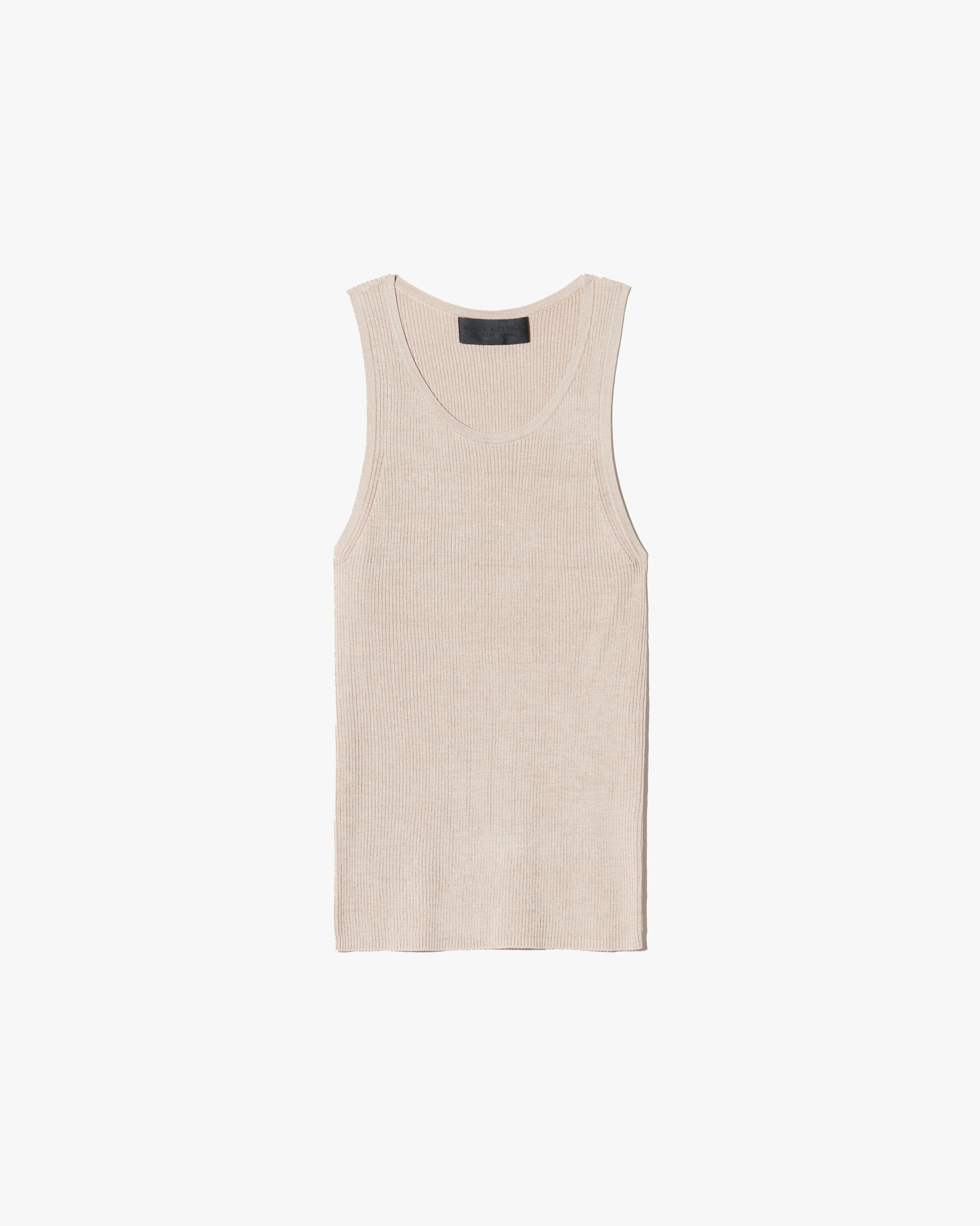 LOTTIE SILK KNIT TANK - Image 28