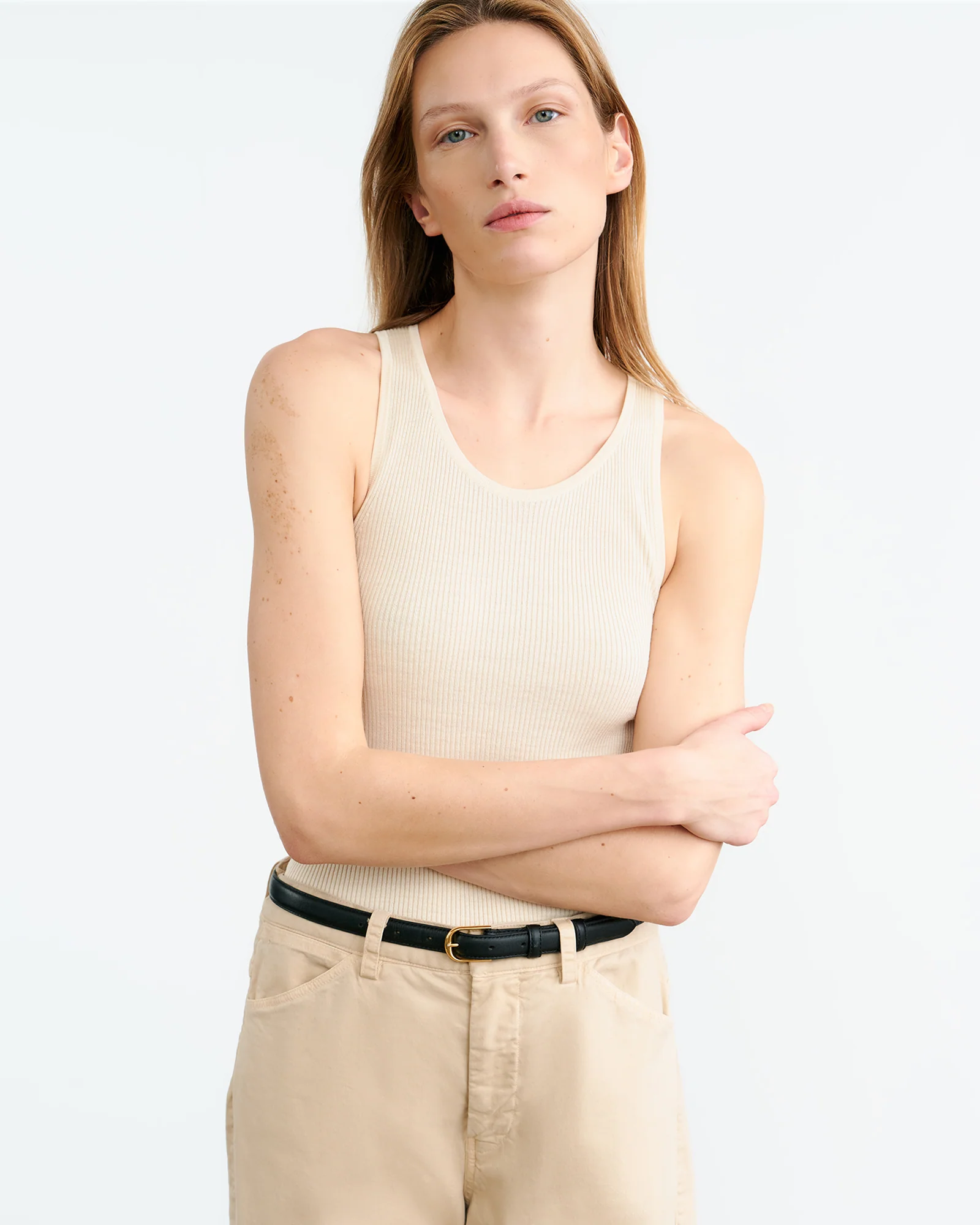 LOTTIE SILK KNIT TANK - Image 3