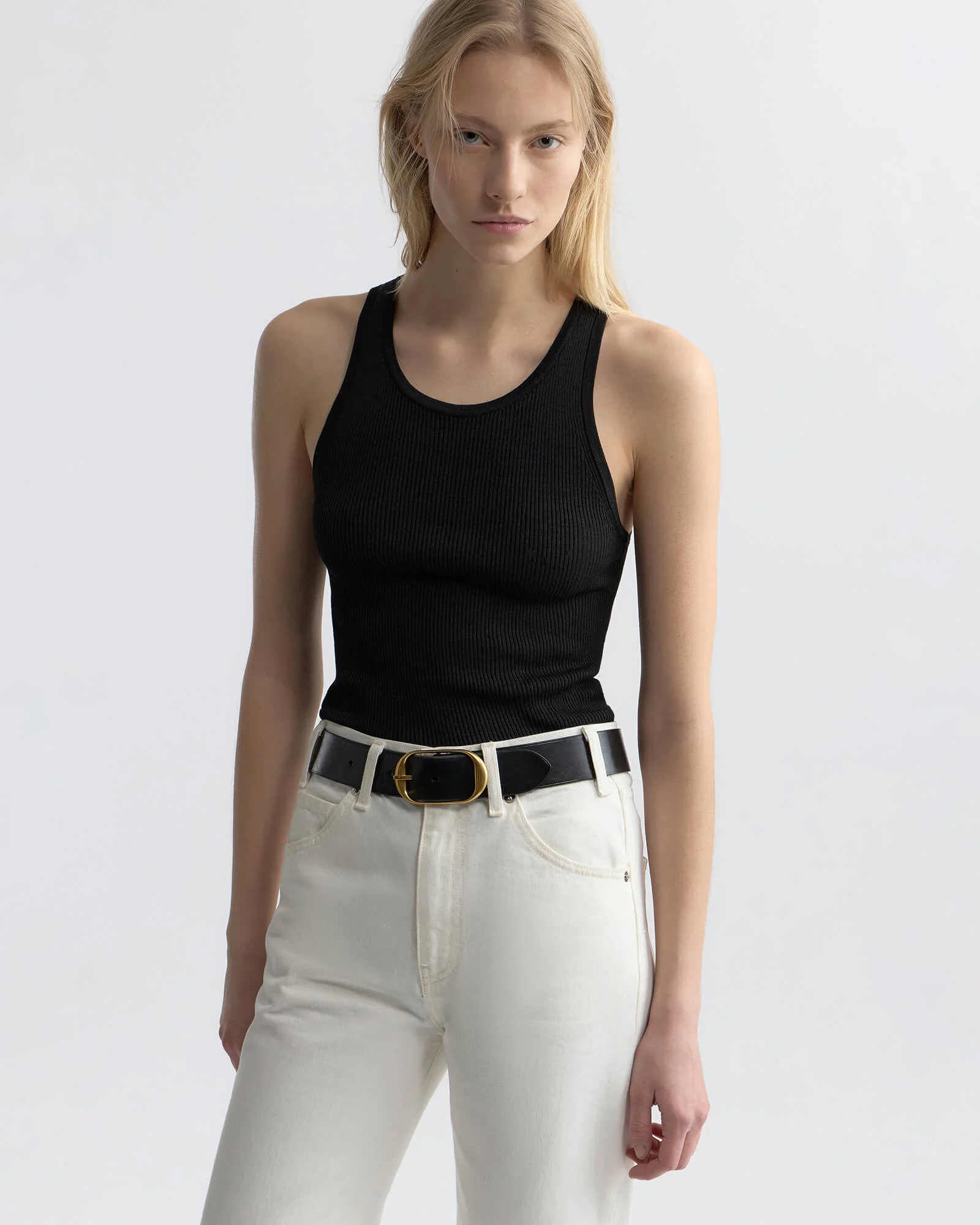 LOTTIE SILK KNIT TANK - Image 7