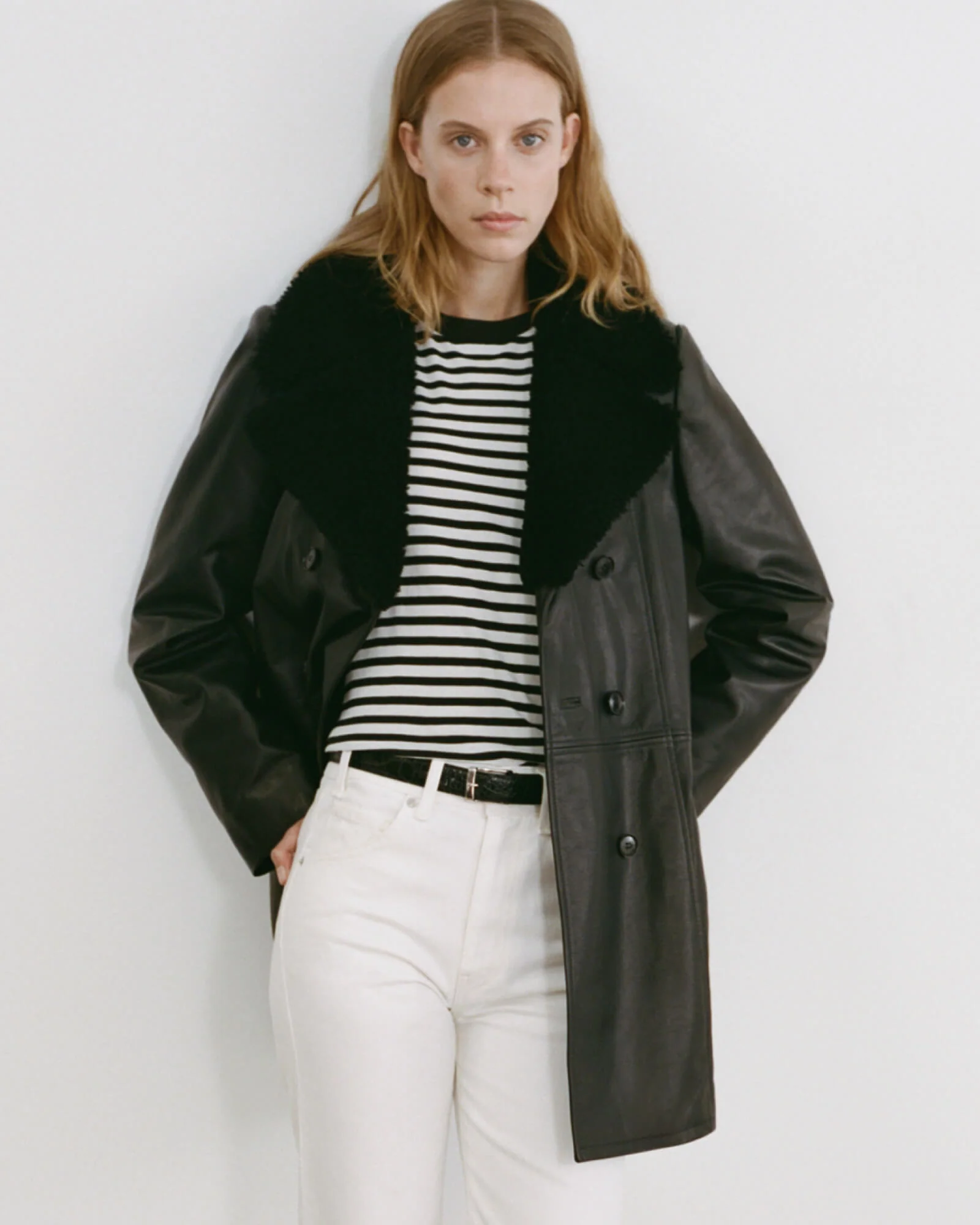 SANURA LEATHER COAT - Image 7