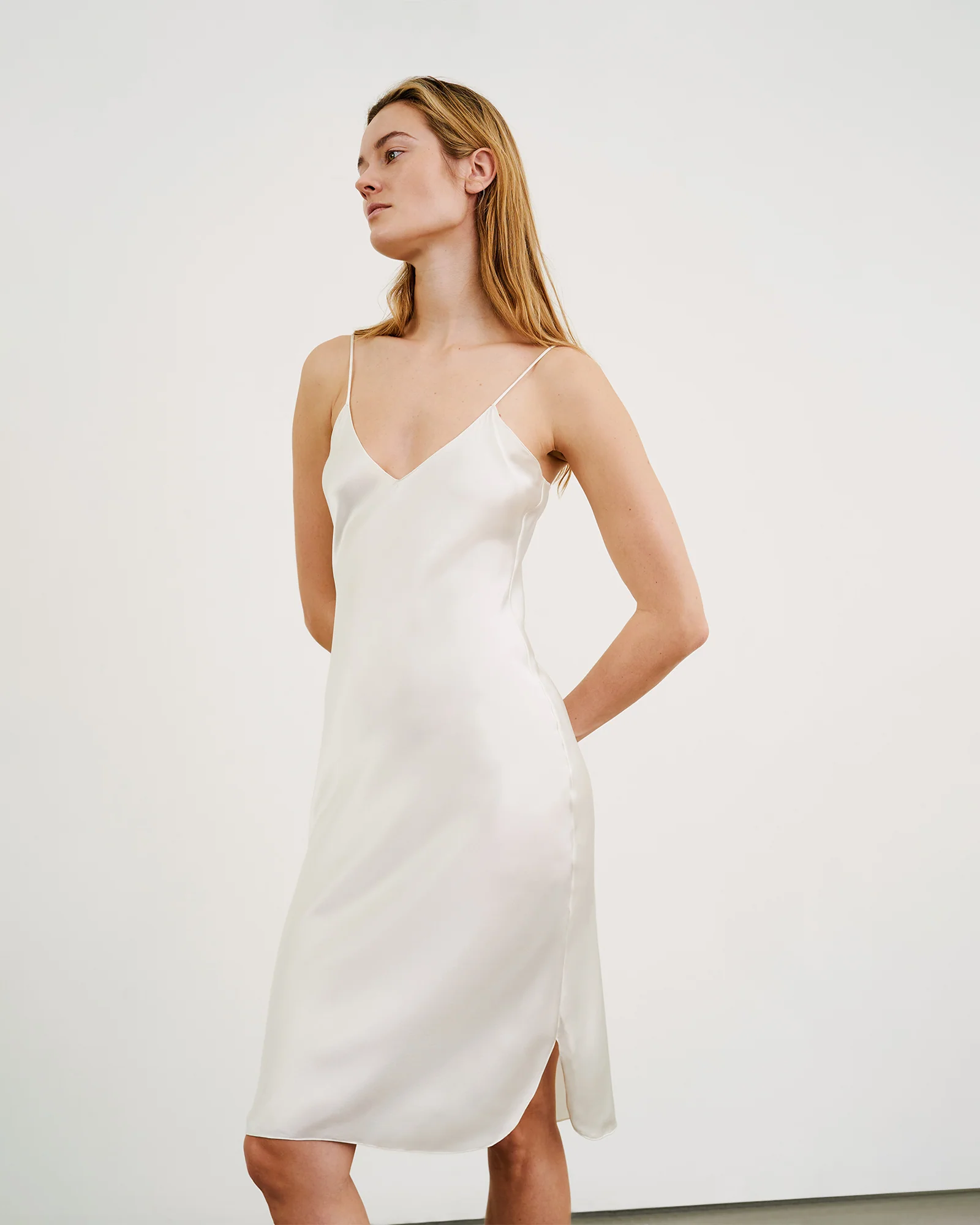 CAMI SILK DRESS - Image 13