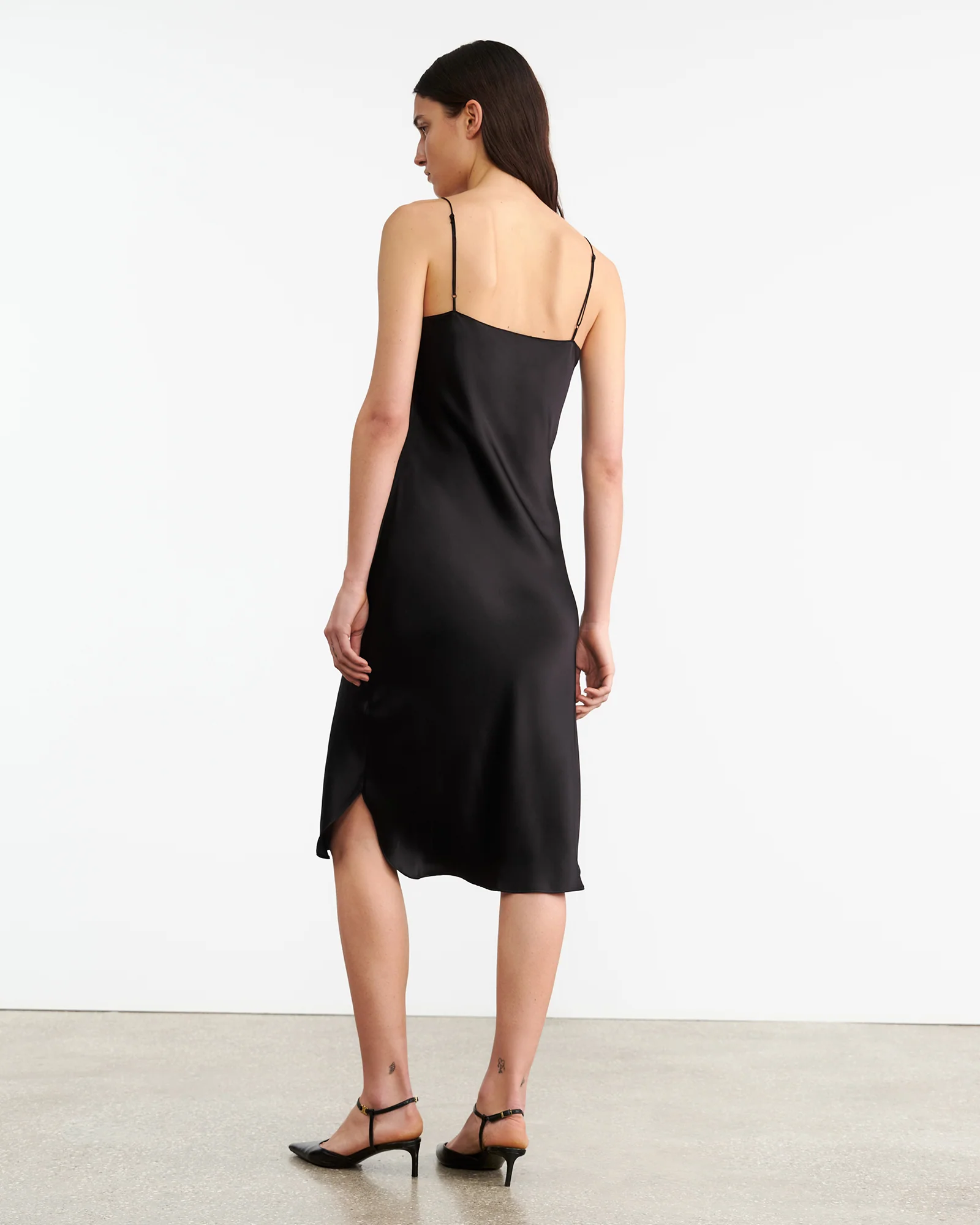 CAMI SILK DRESS - Image 23