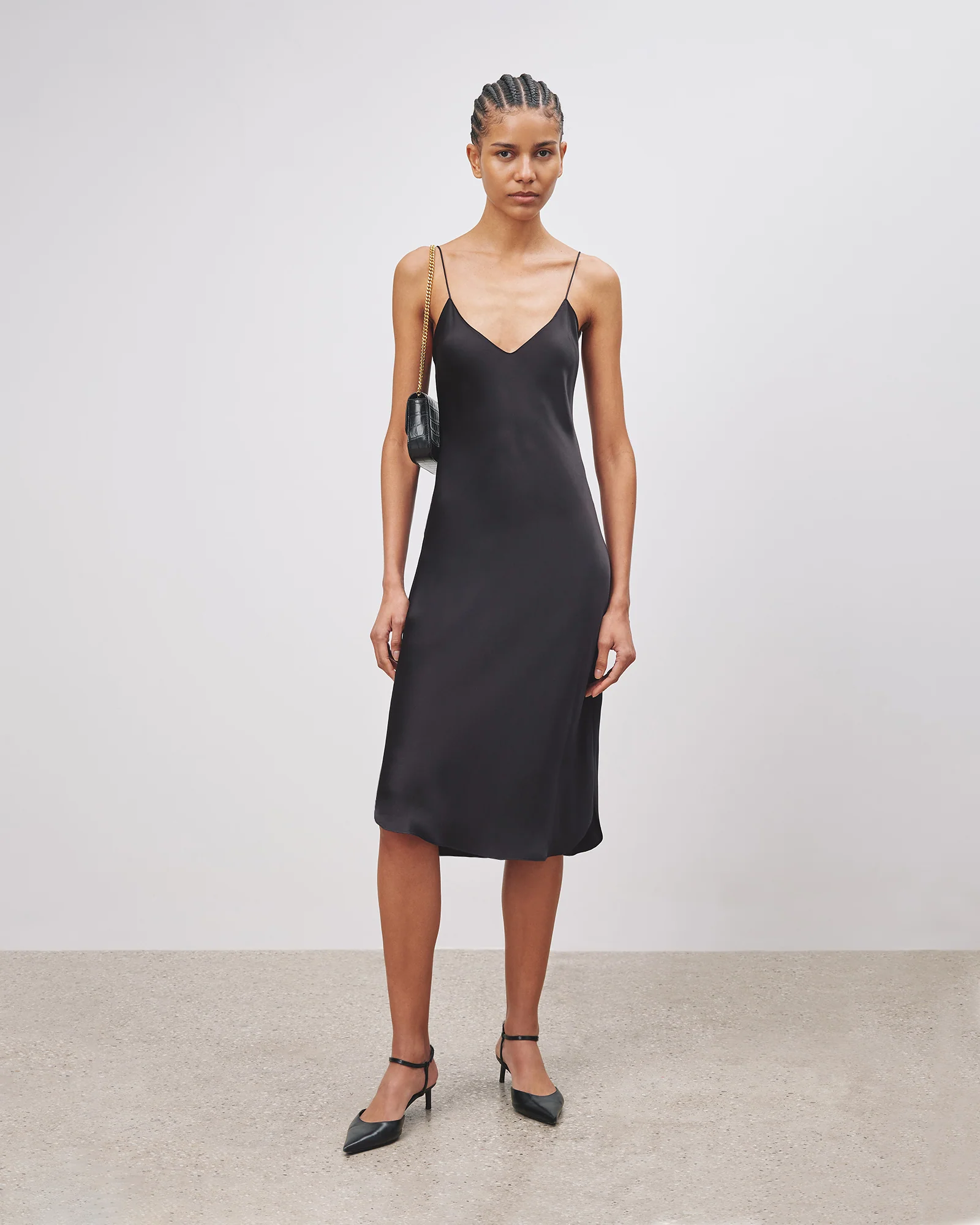 CAMI SILK DRESS - Image 29