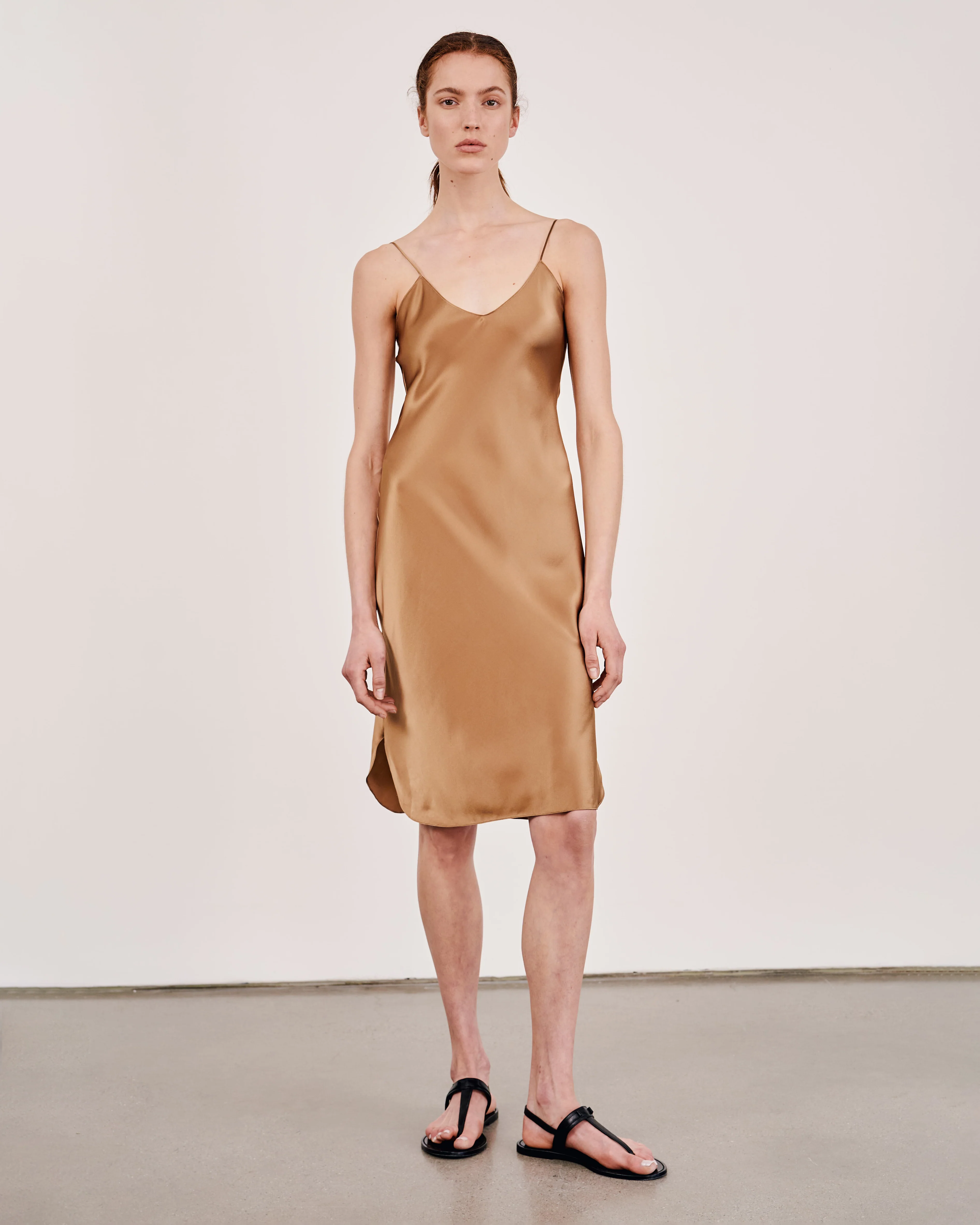 CAMI SILK DRESS - Image 35