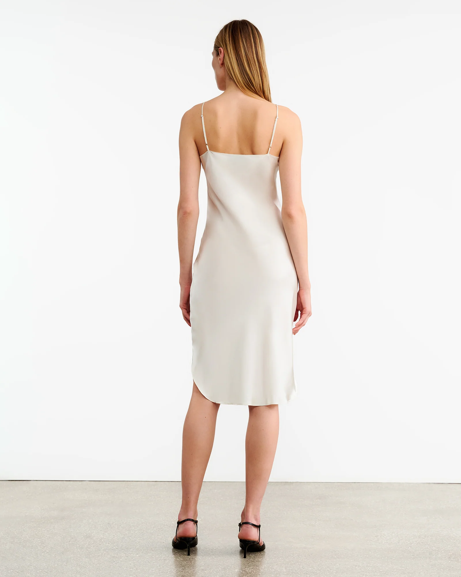 CAMI SILK DRESS - Image 5