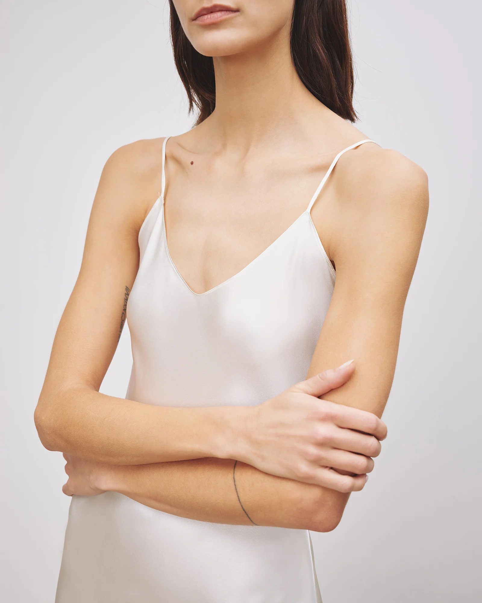 CAMI SILK DRESS - Image 7