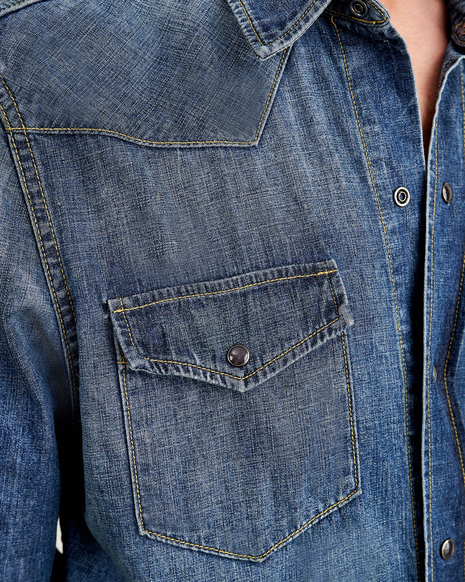 TRAVIS DENIM SHIRT - Image 3